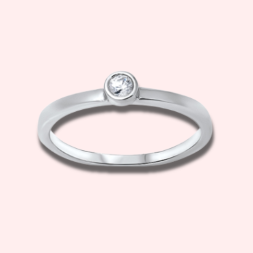 Solitaire – zircon