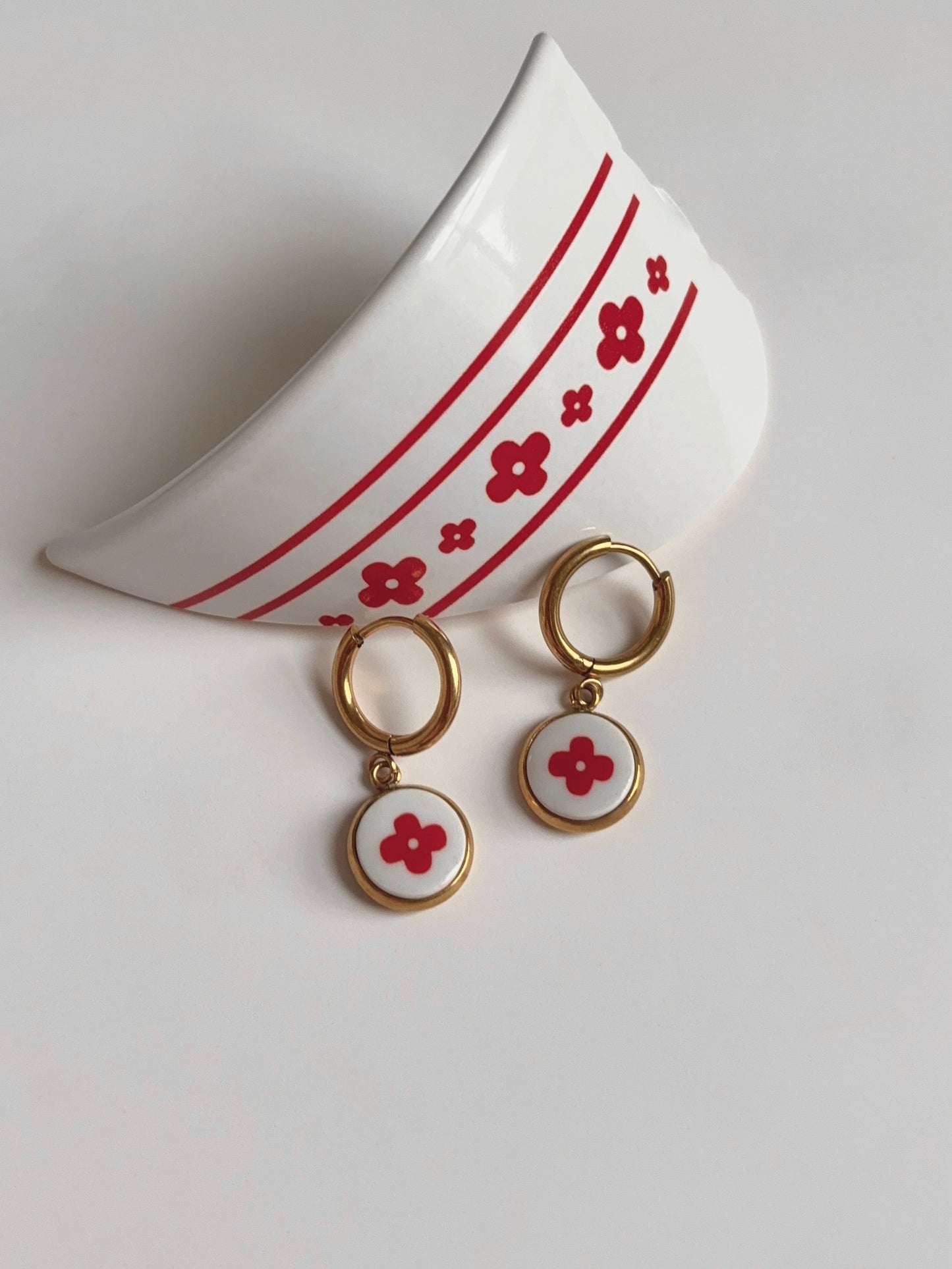 ALBA - boucles d'oreilles or