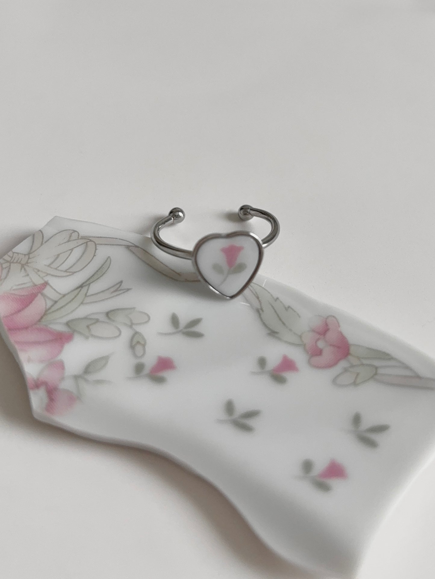 FLORIA - bague ajustable argent