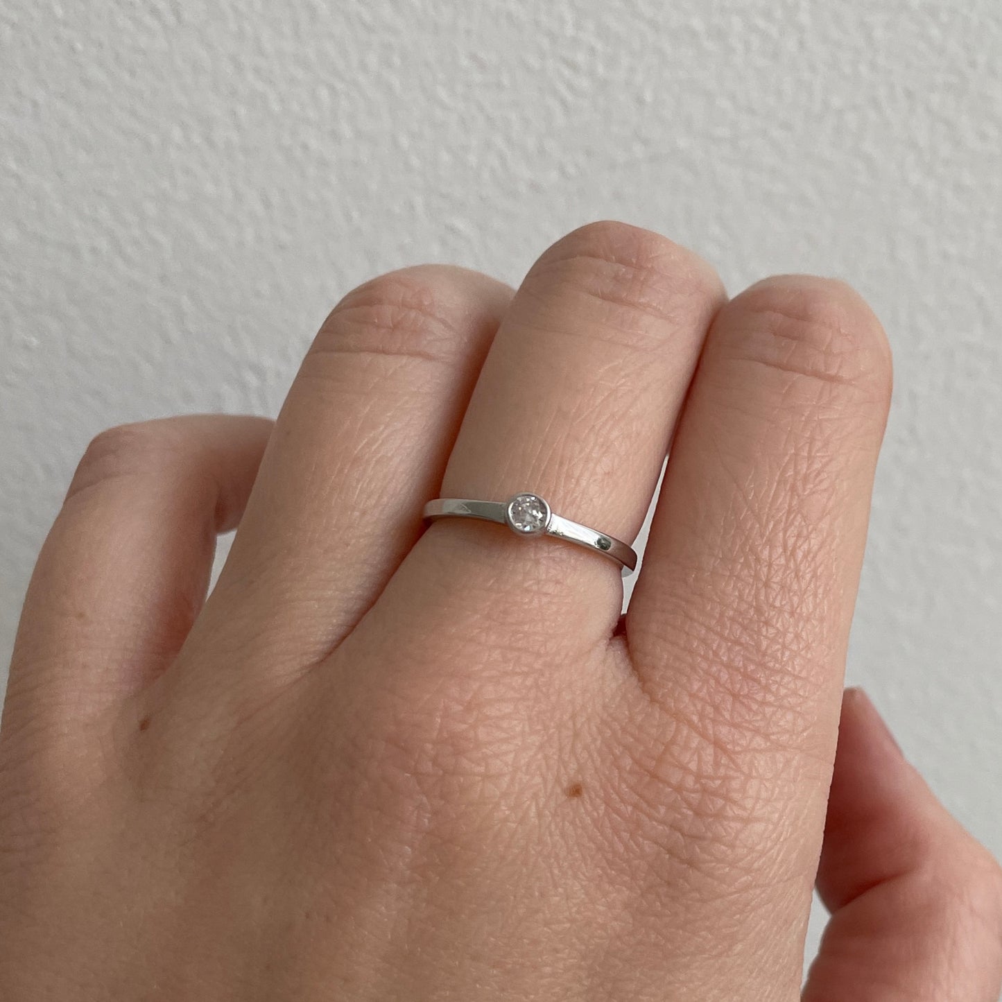 Solitaire – zircon