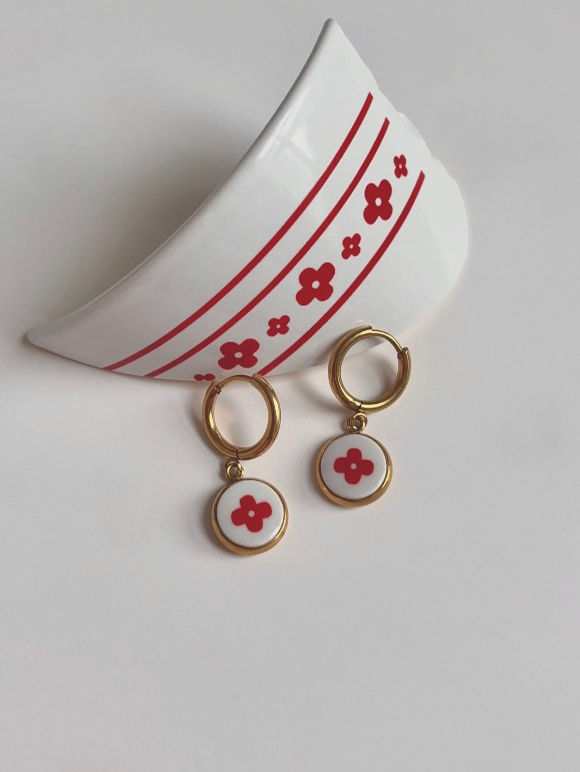 ALBA - boucles d'oreilles or