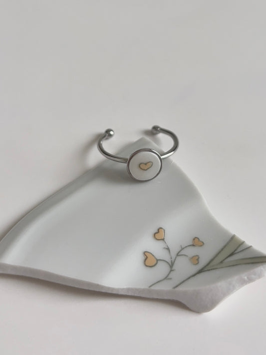 MILA - bague ajustable argent